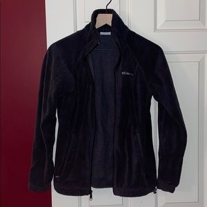 Black fleece jacket